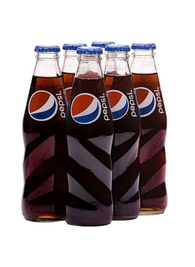 Carbonated Soft Drink Glass Bottle - 250ml x 6