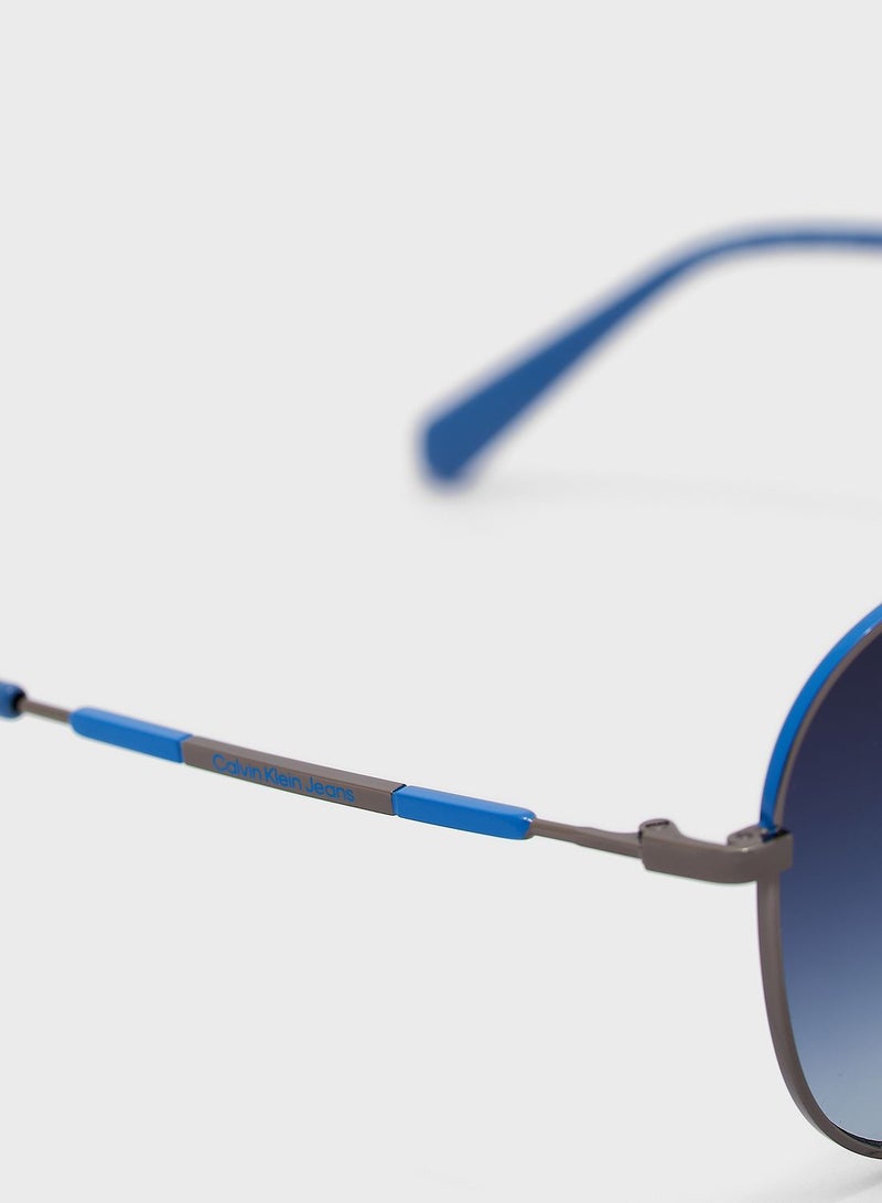 كالفن كلاين جينز نظارة شمسية افياتور - Image 3