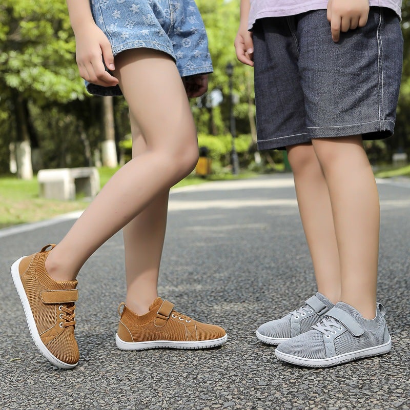 Children''s New Outdoor Wide-Last Wide-Toe Shoes, Casual Sports Running Shoes, Non-Slip, Wear-Resistant, Comfortable Jump Rope and Walking Shoes - Image 3