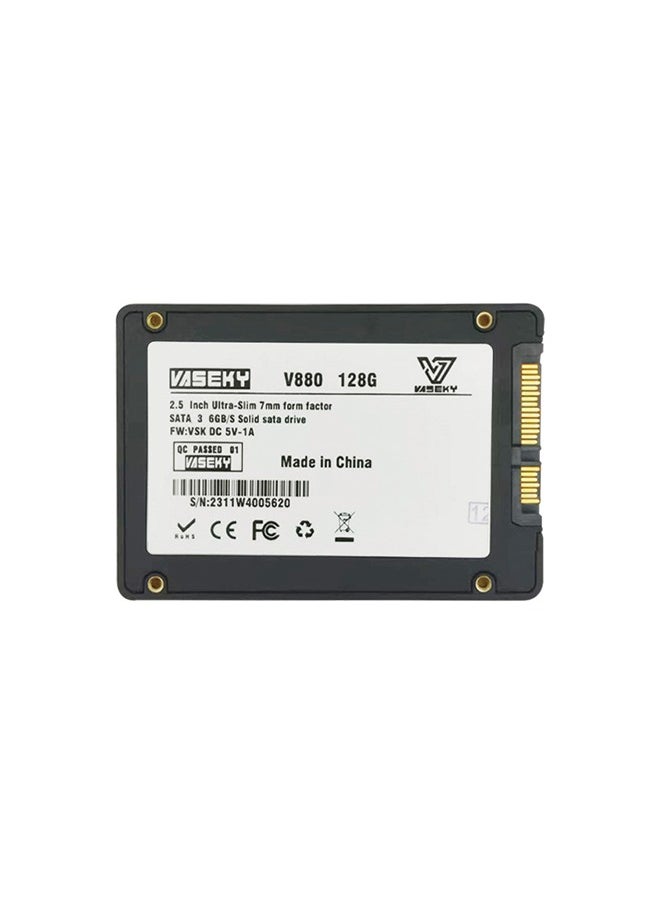 فاسكي Vaseky 128GB SSD - محرك أقراص الحالة الصلبة SATA3 العالمي مقاس 2.5 بوصة لأجهزة الكمبيوتر المحمولة وأجهزة الكمبيوتر المكتبية  - Image 1