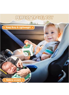 XiuWoo Baby Toys 12-18 Months Busy Cube Toys for 1 Year Old Boy Girl, Montessori Toys for  Year Old, Travel Sensory Toys,Green  - Image 4