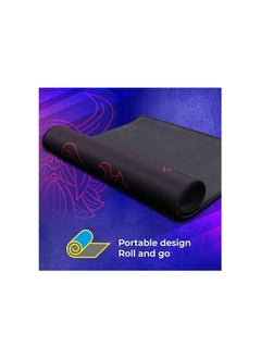 ZEBRONICS ZEBRONICS Anti slip rubber base, Optimized for all mouse sensors, Micro-textured fabric surface, L, Advanced surface design Speed and Precision - Black  - Image 2