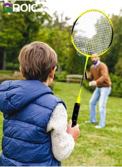GROIC 2 Pieces Badminton Set,Outdoor sports set,Badminton Set Including 1 Badminton Bag,2 Rackets,3 Badminton Balls,Outdoor Sports Equipment  - Image 5