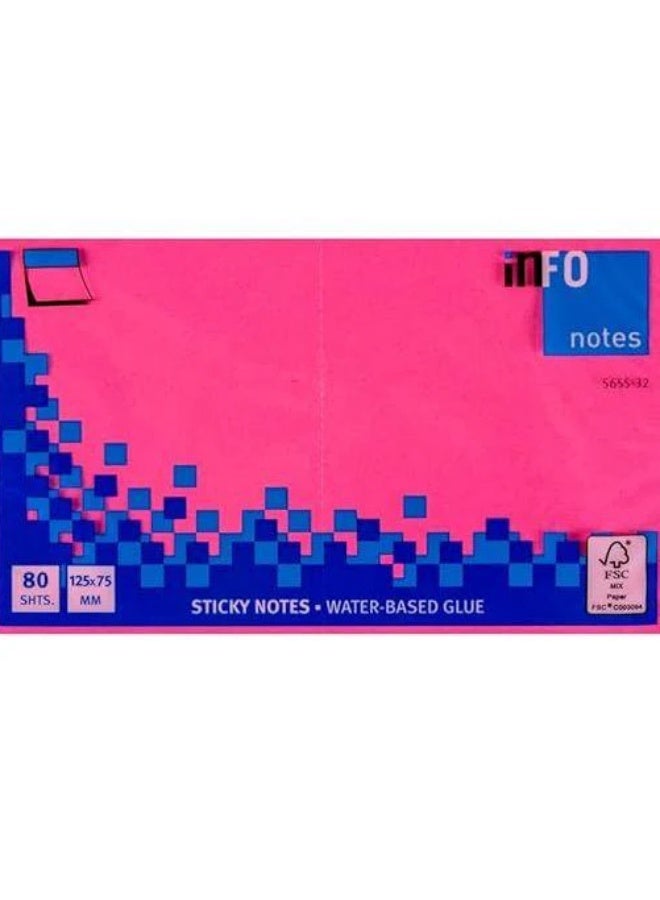 Sticky Notes Neon Fushia