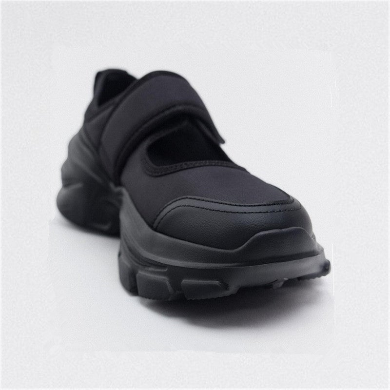Thick-Soled Mary Jane Shoes Fashionable Shallow Mouth Heightening Light Casual Shoes Small Sports Travel Shoes - Image 4
