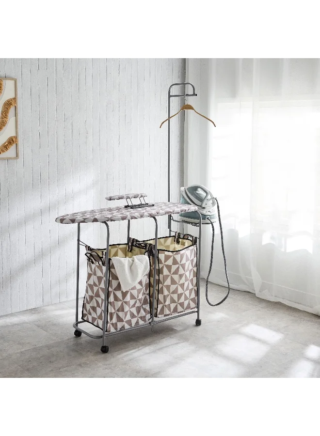 Home Box Corsica Foldable Ironing Board with Laundry Bag - 38x108 cm