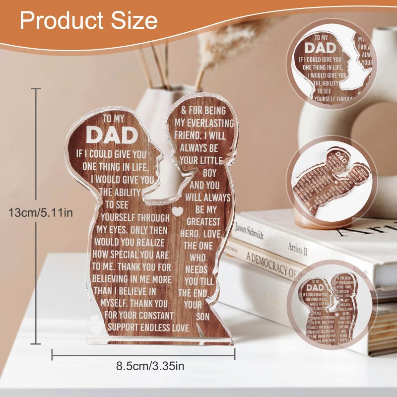 MAMAGIFTREE هدية عيد ميلاد فريدة من نوعها لأبي من SON 2024 Stockings for New Dad لأول مرة أبي هدايا أفضل أبي أي وقت - Image 2