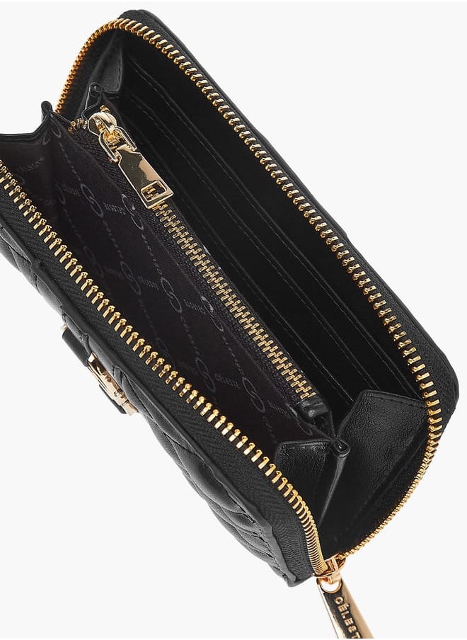 Celeste Womens Quilted Wallet With Zip Closure  - Image 5