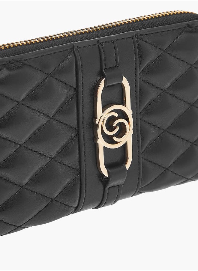 Celeste Womens Quilted Wallet With Zip Closure  - Image 3