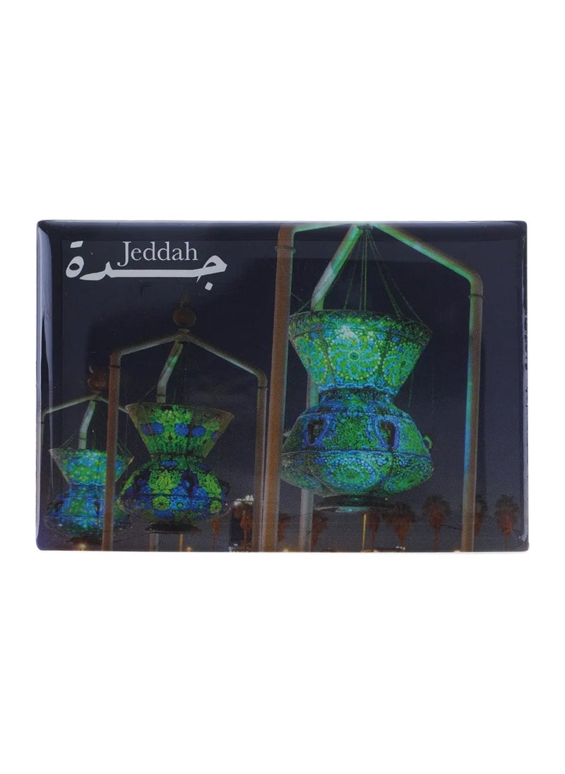 SHABABUNA x HNAK Shababuna x HNAK Jeddah Fridge Magnet PCTQ-4  - Image 1