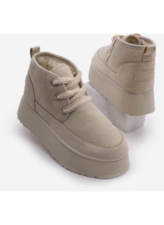 Beige - Suede