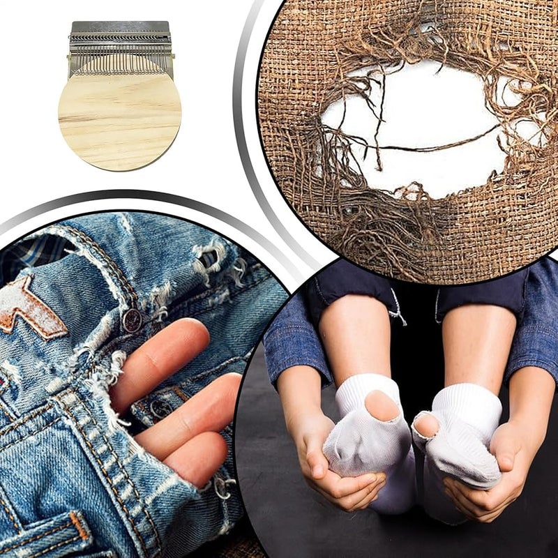 Portable Knitting Kit With 28 Pins For Sock Repair And Sweater Restoration - Image 5