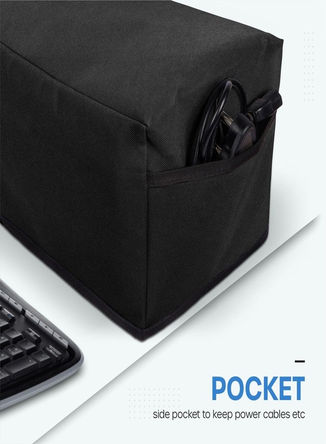 Crasome Dust & Water Proof Printer Cover for Epson EcoTank L3252 / L3250 / L3211 / L3260 / L3210 (Black) - Image 4