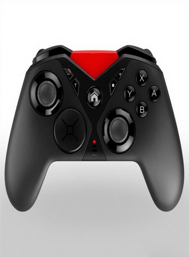 أبيجا وحدة تحكم ألعاب بلوتوث PG-SW001، تدعم تقنية بلوتوث 3.0، بطارية 650 مللي أمبير، أزرار قابلة للتبديل والبرمجة، جيروسكوب سداسي المحاور، وظيفة اهتزاز، وحدة تحكم ألعاب سلكية/لاسلكية مع كابل USB من النوع C، متوافقة مع أجهزة نينتندو سويتش/أجهزة أندرويد/أجهزة الكمبيوتر التي تعمل بنظام ويندوز - Image 1