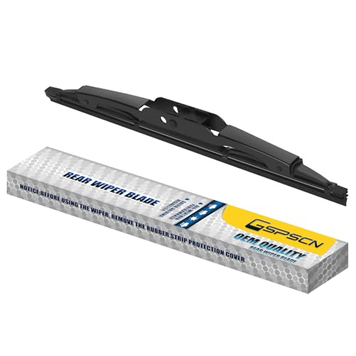 GSPSCN 10" Rear Wiper For Chevy Traverse 24-18 /Buick Enclave 24-18，Encore 22-13 /Hummer H2 09-03 H3 10-06 /Dodge Nitro 12-09 /Saturn Vue 07-02 /Mazda Tribute 06-01 Back Windshield Wiper Blades (10-N) - Image 1