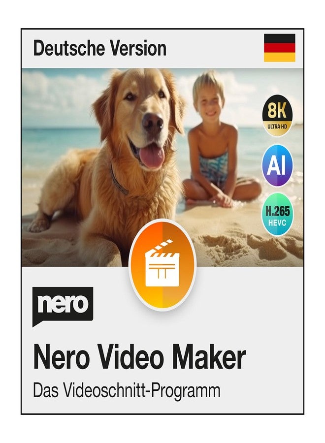 Nero Video Maker 2025 | The Original | Video Editing Program | Video Editing | Unlimited License | 1 PC | Windows 11 / 10 / 8 / 7 - Image 1