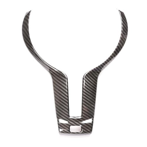 YUECHI Steering Wheel Button Frame Cover Trim Compatible with BMW F80 M3 F82 F83 M4 F10 M5 F06 F12 F13 M6 F15 X5M F16 X6 Car Interior Steering Wheel Trim Cover Accessories - Image 5