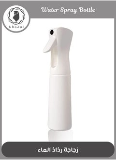KHAJUL Water Spray Bottle for Hair 10oz, Large Ultra Fine Continuous for Hairstyling, Skin Care, Cleaning, Plants and Misting, White  - Image 1
