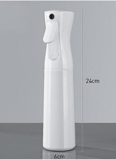 KHAJUL Water Spray Bottle for Hair 10oz, Large Ultra Fine Continuous for Hairstyling, Skin Care, Cleaning, Plants and Misting, White  - Image 2