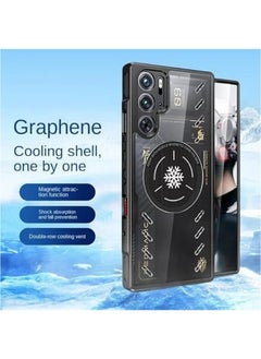 General Compatible with Nubia Red Magic 9 Pro/Red Magic 9 Pro Plus Graphene Heat Dissipation Protective PC Full Cover Anti Drop Esports Casing  - Image 2
