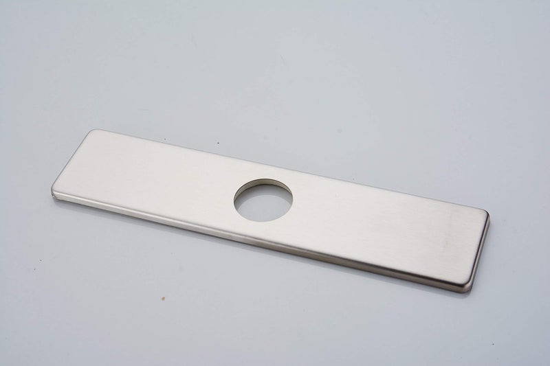 BWE مربع 10 بوصة المطبخ بالوعة صنبور الفتحة غطاء سطح السفينة لوحة شعار - Image 5