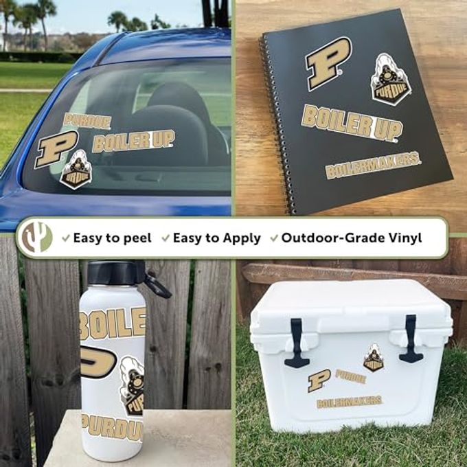 Desert Cactus Purdue University Sticker Boilermakers Vinyl Decals Laptop Water Bottle Car Scrapbook T2 (Type 2) - Image 5