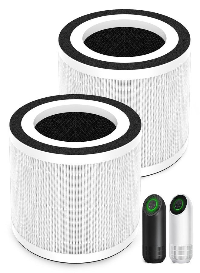 Sinnya 2-Pack True Replacement Filter Compatible with Afloia Fillo/Halo/Mook-a Allo, 3-in-1 High Efficiency True Filter for Fillo Filter - Image 1