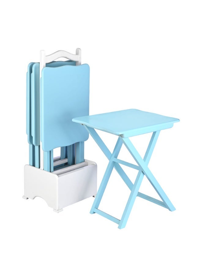 H&S Home Foldable Tables Set 75*35*25 - Image 4