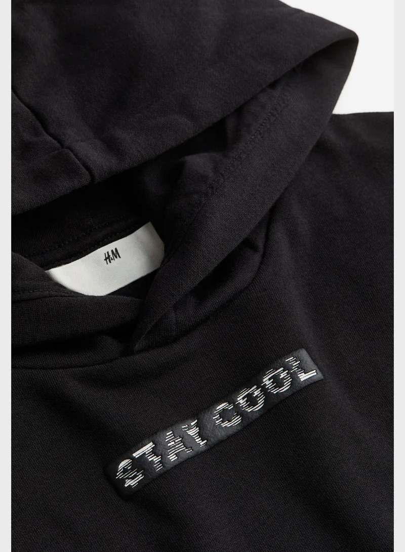 H&M Youth Color Block Hoodie
