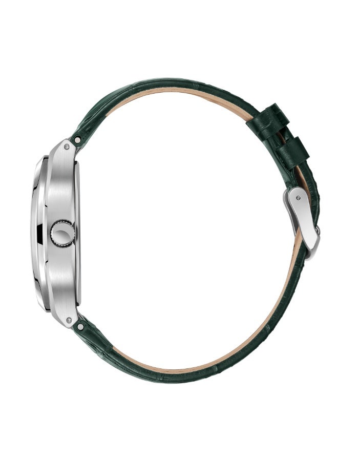 Lee Cooper ساعة يد رجالية جلدية تناظرية LC08179.375 - 42X47 مم - Image 3