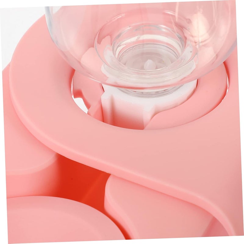 Garneck Stainless Steel Cat Bowl Set Rotating Corner Design Foldable PET Feeder for Cats and Dogs Dual Function Food and Water Dispenser Easy to Clean Rust-Resistant - Image 5