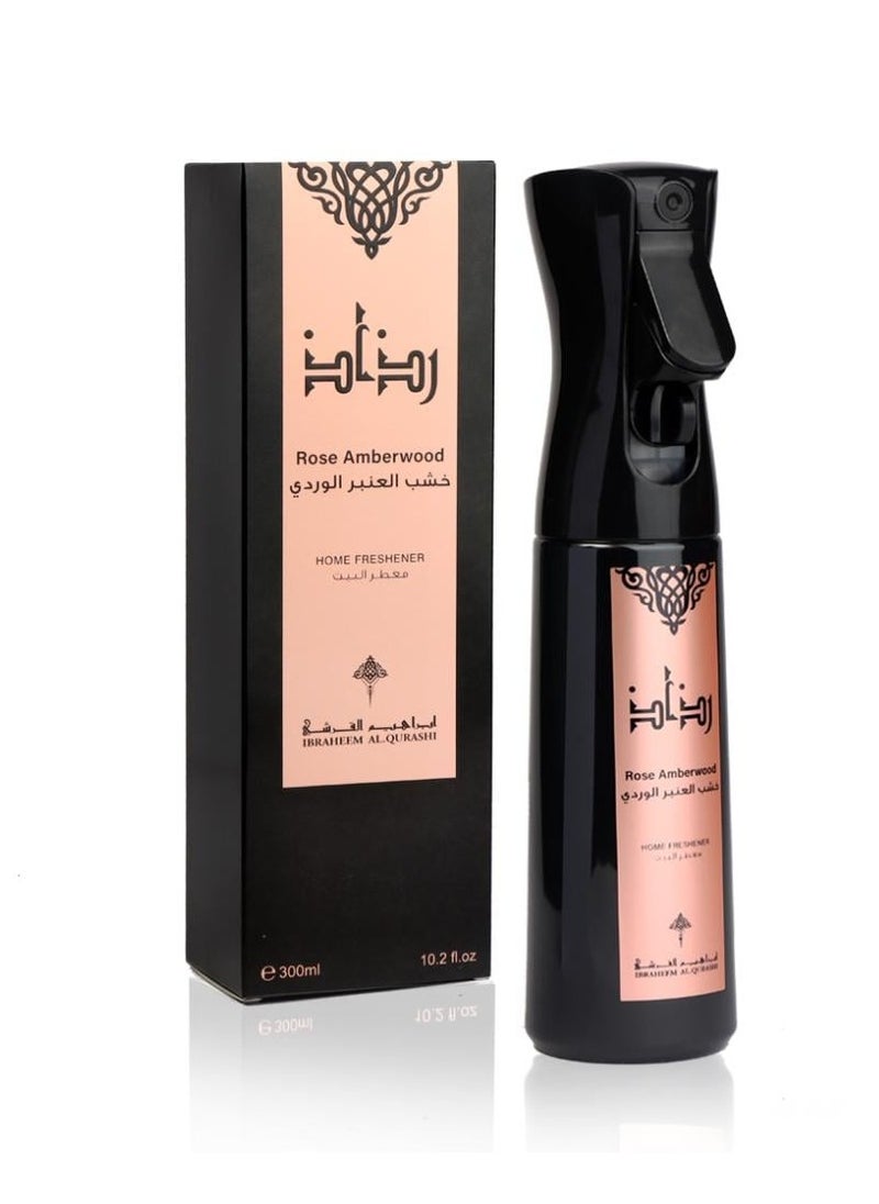 IBRAHEEM AL.QURESHI Spray Pink Amber Wood  Air Freshener 
