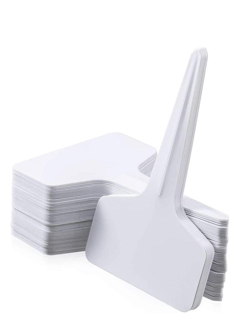 Pack of 120 Plastic Plant Labels, Plastic Garden Labels Premium Nursery Labels, Waterproof Non-Toxic Plastic Reusable for Labeling Planting Seed Growth, Suitable for Herbs, Flowers, Vegetables - Image 1