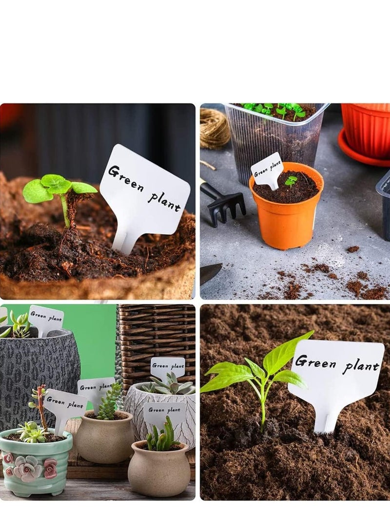 Pack of 120 Plastic Plant Labels, Plastic Garden Labels Premium Nursery Labels, Waterproof Non-Toxic Plastic Reusable for Labeling Planting Seed Growth, Suitable for Herbs, Flowers, Vegetables - Image 5
