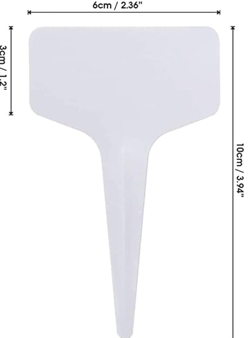 Pack of 120 Plastic Plant Labels, Plastic Garden Labels Premium Nursery Labels, Waterproof Non-Toxic Plastic Reusable for Labeling Planting Seed Growth, Suitable for Herbs, Flowers, Vegetables - Image 2