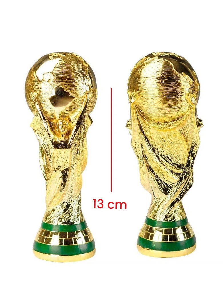 2026 FIFA World Cup USA-Canada-Mexico Soccer-Themed Resin Trophy Figurine 13cm School Soccer Tournament Commemorative Cup Creative Award Gift for Fans - Image 3