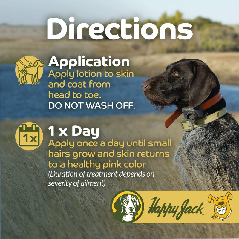 Happy Jack Mange Medicine & Mange Treatment for Dogs & Horses - Brings Relief to Severe Mange,16 oz - Image 4