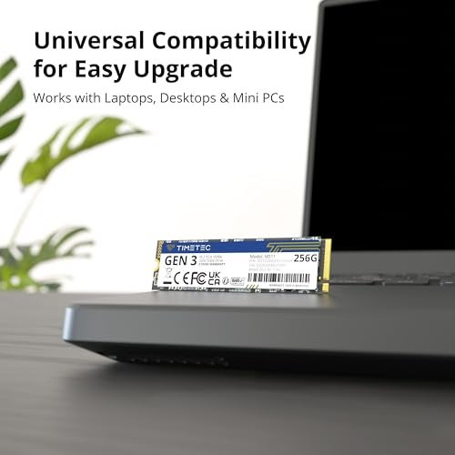 Timetec 256GB SSD NVMe PCIe Gen3x4 8Gb/s M.2 2280 3D NAND High Performance SLC Cache Read/Write Speed Up to 2,000/1,600 MB/s Internal Solid State Drive for PC Laptop and Desktop - Image 3