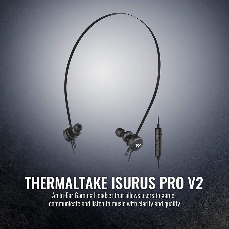 Thermaltake ISURS Pro V2 Headset Black GHTISTANIBBK34 - Image 2