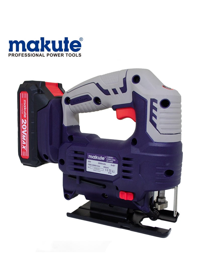 makute Jig saw, Two Batteries, Speed 2900rpm, ISO9001 Quality Certificate  - Image 2