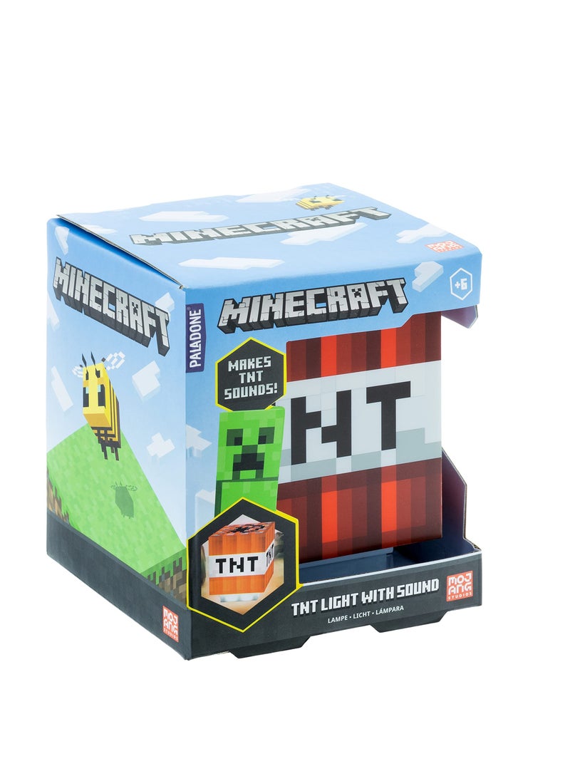 SYOSI Minecraft TNT Light with Official Game Sounds, Handheld Night Light & Fun Minecraft Toy for Kids, Minecraft Room Decor  - Image 4