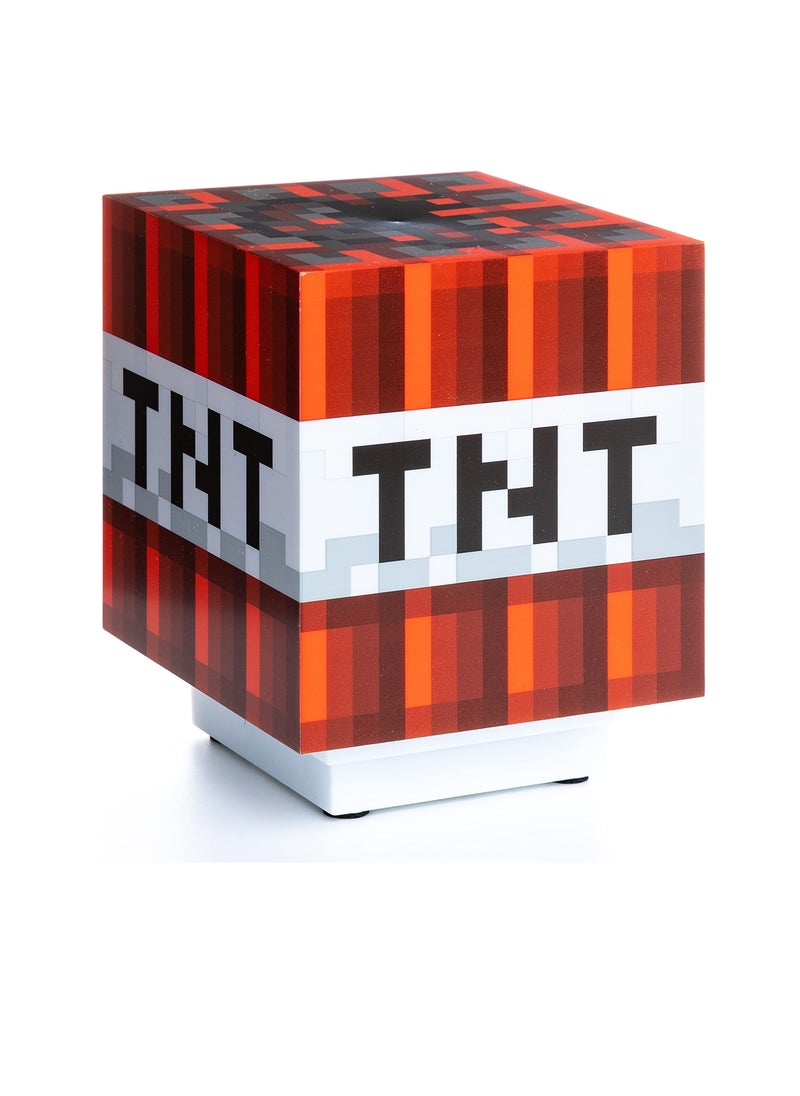 SYOSI Minecraft TNT Light with Official Game Sounds, Handheld Night Light & Fun Minecraft Toy for Kids, Minecraft Room Decor  - Image 1