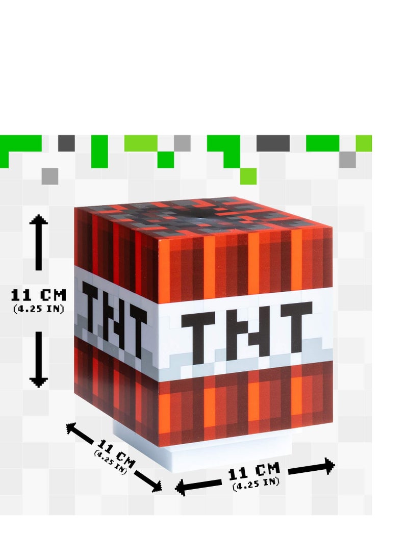 SYOSI Minecraft TNT Light with Official Game Sounds, Handheld Night Light & Fun Minecraft Toy for Kids, Minecraft Room Decor  - Image 3