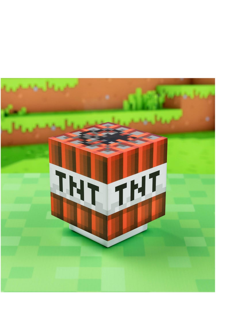 SYOSI Minecraft TNT Light with Official Game Sounds, Handheld Night Light & Fun Minecraft Toy for Kids, Minecraft Room Decor  - Image 5