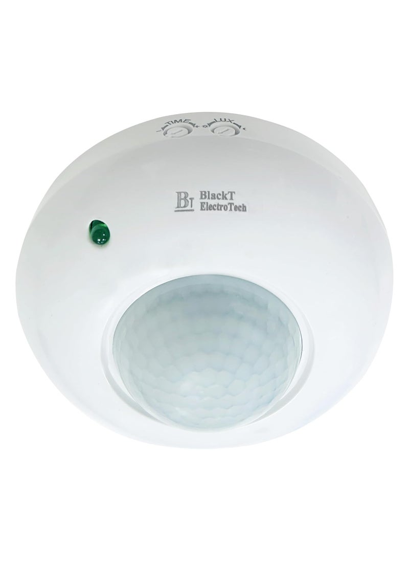 BlackT ElectroTech Blackt Electrotech BT31C PIR Motion Sensor Ceiling Mounted White Round Shape 2Year Warranty Regular  - Image 1