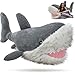 MorisMos Great White Shark Stuffed Animal Plush Pillow 47 Giant Mako Shark Toy for Kids Adults4ft Large Ocean Animal Gift for Marine Creature Lovers Sea Life Decoration for Room CECPC Certified - Image 2