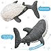 MorisMos Great White Shark Stuffed Animal Plush Pillow 47 Giant Mako Shark Toy for Kids Adults4ft Large Ocean Animal Gift for Marine Creature Lovers Sea Life Decoration for Room CECPC Certified - Image 4