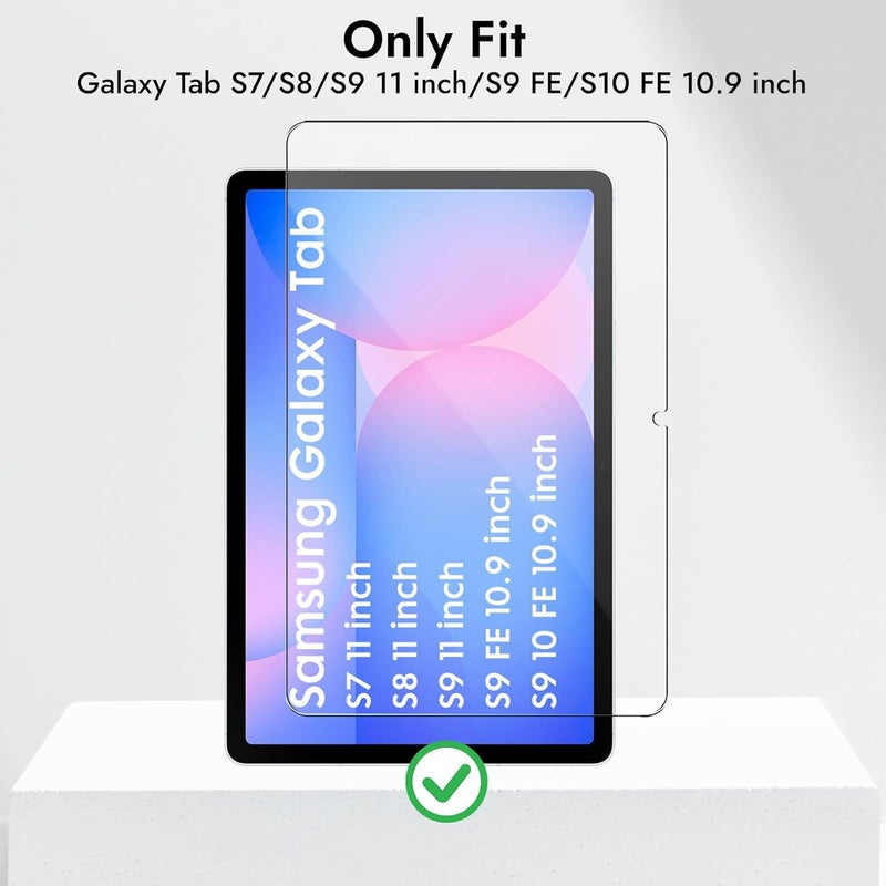 Argus Premium Tempered Glass for Samsung Galaxy Tab S9 FE /S10 FE / S9/ S8/S7 10.9 inch Screen Protector Guard for Samsung Tablet - Pack of 1 - Image 2