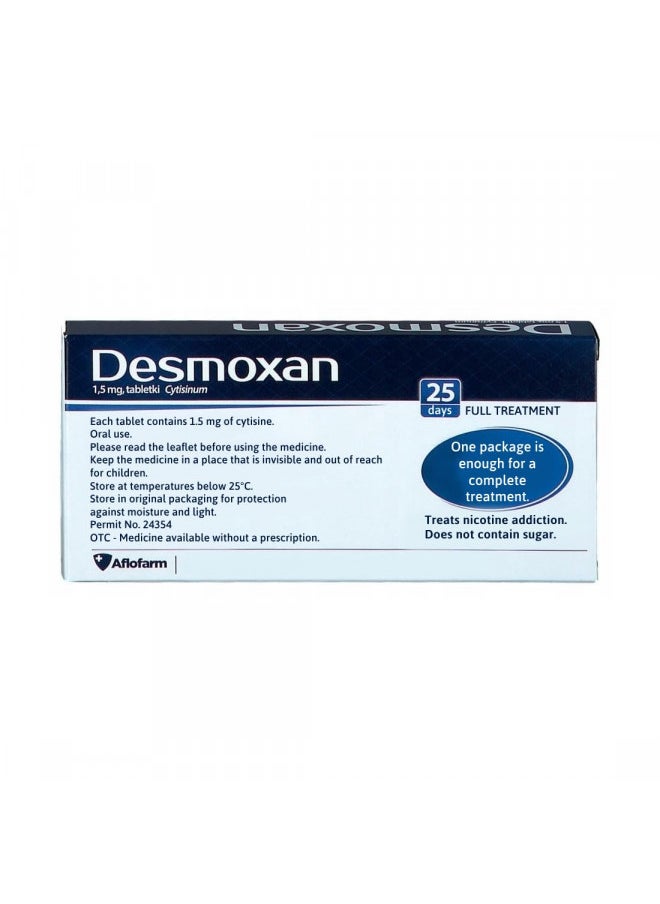 Aflofarm Desmoxan 1,5mg 100 Pills Tablets. Made in Poland. Polish Distribution,Polish Language.