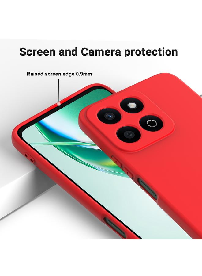 S-TOP Case For Honor X7c / Play 200 Plus Pure Color Liquid Silicone Shockproof Phone Case - Image 4